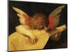 Musical Angel-Rosso Fiorentino-Mounted Premium Giclee Print