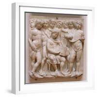 Musical Angels, Relief from the Cantoria, C.1432-38-Luca Della Robbia-Framed Giclee Print