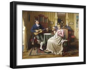 Musical Attentions-Emil Brack-Framed Giclee Print