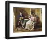 Musical Attentions-Emil Brack-Framed Giclee Print