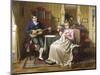 Musical Attentions-Emil Brack-Mounted Giclee Print