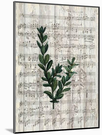 Musical Botanical 1-Kimberly Allen-Mounted Art Print