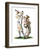 "Musical Clowns,"August 10, 1929-Alan Foster-Framed Premium Giclee Print