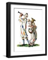 "Musical Clowns,"August 10, 1929-Alan Foster-Framed Premium Giclee Print