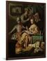Musical Company-Rembrandt van Rijn-Framed Art Print