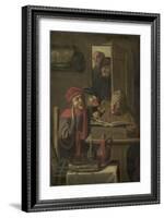 Musical Company-Adriaen Brouwer-Framed Art Print