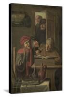 Musical Company-Adriaen Brouwer-Stretched Canvas