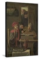 Musical Company-Adriaen Brouwer-Stretched Canvas