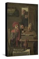 Musical Company-Adriaen Brouwer-Stretched Canvas