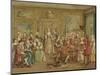 Musical Conversation, C.1760-Marcellus the Younger Laroon-Mounted Giclee Print