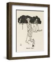 Musical Croquet-William Heath Robinson-Framed Art Print