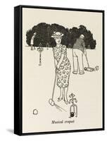 Musical Croquet-William Heath Robinson-Framed Stretched Canvas