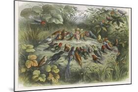 Musical Elf Teaches the Young Birds to Sing-Richard Doyle-Mounted Photographic Print