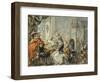 Musical Entertainment-Johann Georg Platzer-Framed Giclee Print