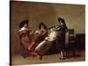 Musical Evening, Early 17th Century-null-Stretched Canvas