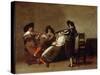 Musical Evening, Early 17th Century-null-Stretched Canvas