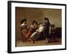 Musical Evening, Early 17th Century-null-Framed Giclee Print