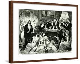 Musical Evening-null-Framed Giclee Print