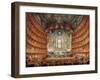 Musical Feast Given by the Cardinal De La Rochefoucauld in the Teatro Argentina in Rome in 1747-Giovanni Paolo Panini-Framed Giclee Print