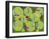 Musical Frog-Maria Trad-Framed Giclee Print