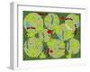 Musical Frog-Maria Trad-Framed Giclee Print