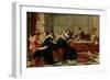 Musical Gathering-Johann Liss-Framed Art Print