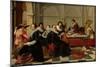 Musical Gathering-Johann Liss-Mounted Art Print