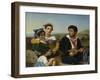 Musical Group, 1821 (Oil on Canvas)-Francois Joseph Navez-Framed Giclee Print