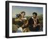 Musical Group, 1821 (Oil on Canvas)-Francois Joseph Navez-Framed Giclee Print