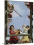 Musical Group on a Balcony-Gerrit Van Honthorst-Mounted Art Print