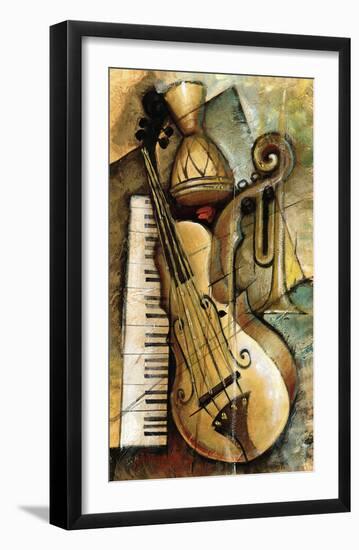 Musical II-Essud Fungcap-Framed Art Print