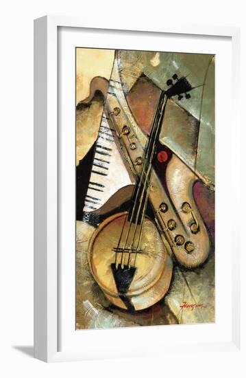 Musical III-Essud Fungcap-Framed Art Print