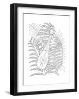 Musical Instrument Pattern 1-Neeti Goswami-Framed Art Print