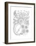 Musical Instrument Pattern 2-Neeti Goswami-Framed Art Print