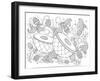 Musical Instrument Pattern 5-Neeti Goswami-Framed Art Print