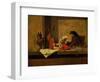 Musical Instruments and a Parrot-Jean-Baptiste Simeon Chardin-Framed Giclee Print