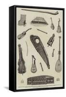 Musical Instruments at the South Kensington Museum-null-Framed Stretched Canvas