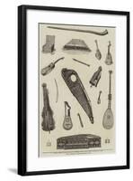 Musical Instruments at the South Kensington Museum-null-Framed Giclee Print