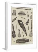 Musical Instruments at the South Kensington Museum-null-Framed Giclee Print