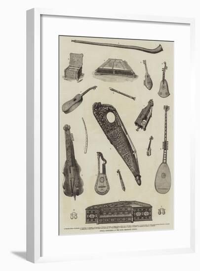Musical Instruments at the South Kensington Museum-null-Framed Giclee Print