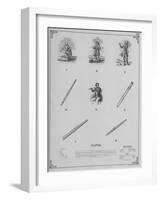Musical Instruments - Flutes-null-Framed Giclee Print