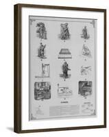 Musical Instruments - Pianos-null-Framed Giclee Print