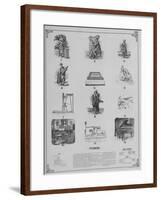 Musical Instruments - Pianos-null-Framed Giclee Print