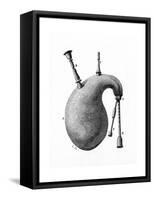 Musical Instruments: the Bagpipe-null-Framed Stretched Canvas