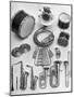 Musical Instruments Which Are Used in a Marching Band-Andreas Feininger-Mounted Photographic Print