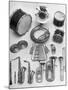 Musical Instruments Which Are Used in a Marching Band-Andreas Feininger-Mounted Photographic Print