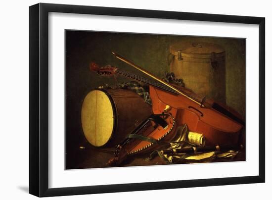 Musical Instruments-Henri Horace Roland De La Porte-Framed Giclee Print