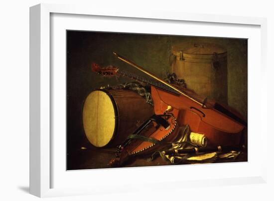 Musical Instruments-Henri Horace Roland De La Porte-Framed Giclee Print
