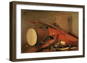 Musical Instruments-Henri Horace Roland De La Porte-Framed Giclee Print