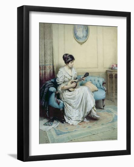 Musical Interlude, 1917-William Kay Blacklock-Framed Giclee Print